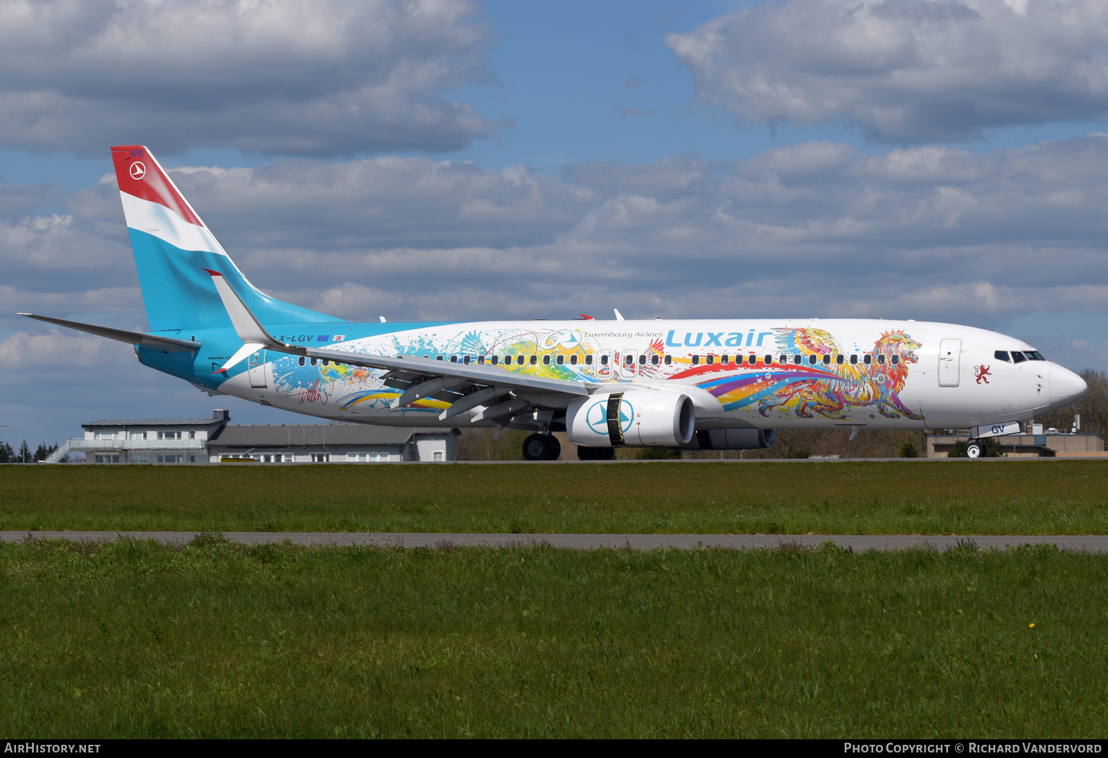 Aircraft Photo of LX-LGV | Boeing 737-8C9 | Luxair | AirHistory.net #577418