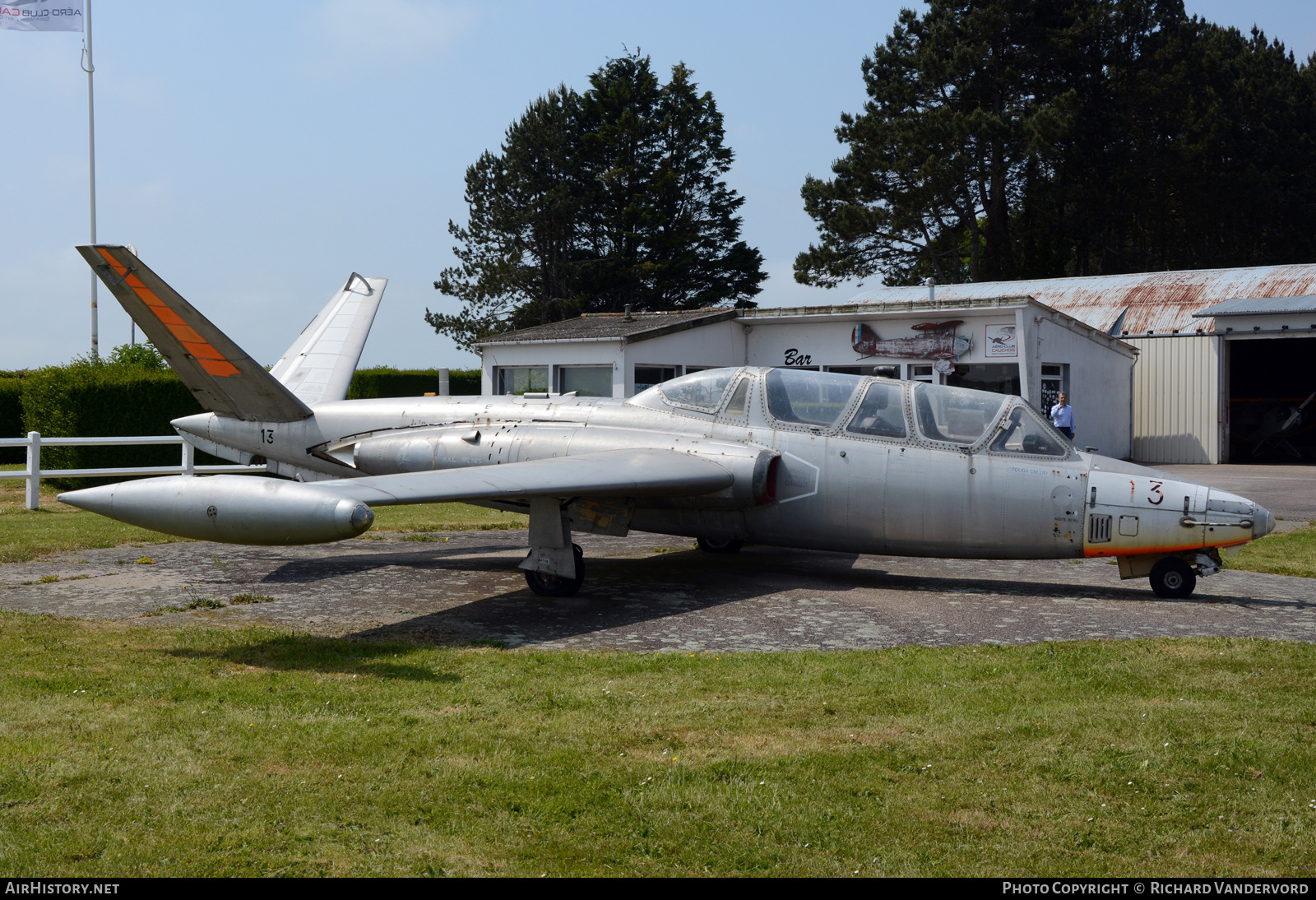 Aircraft Photo of 13 | Fouga CM-170M Magister | France - Air Force | AirHistory.net #577425