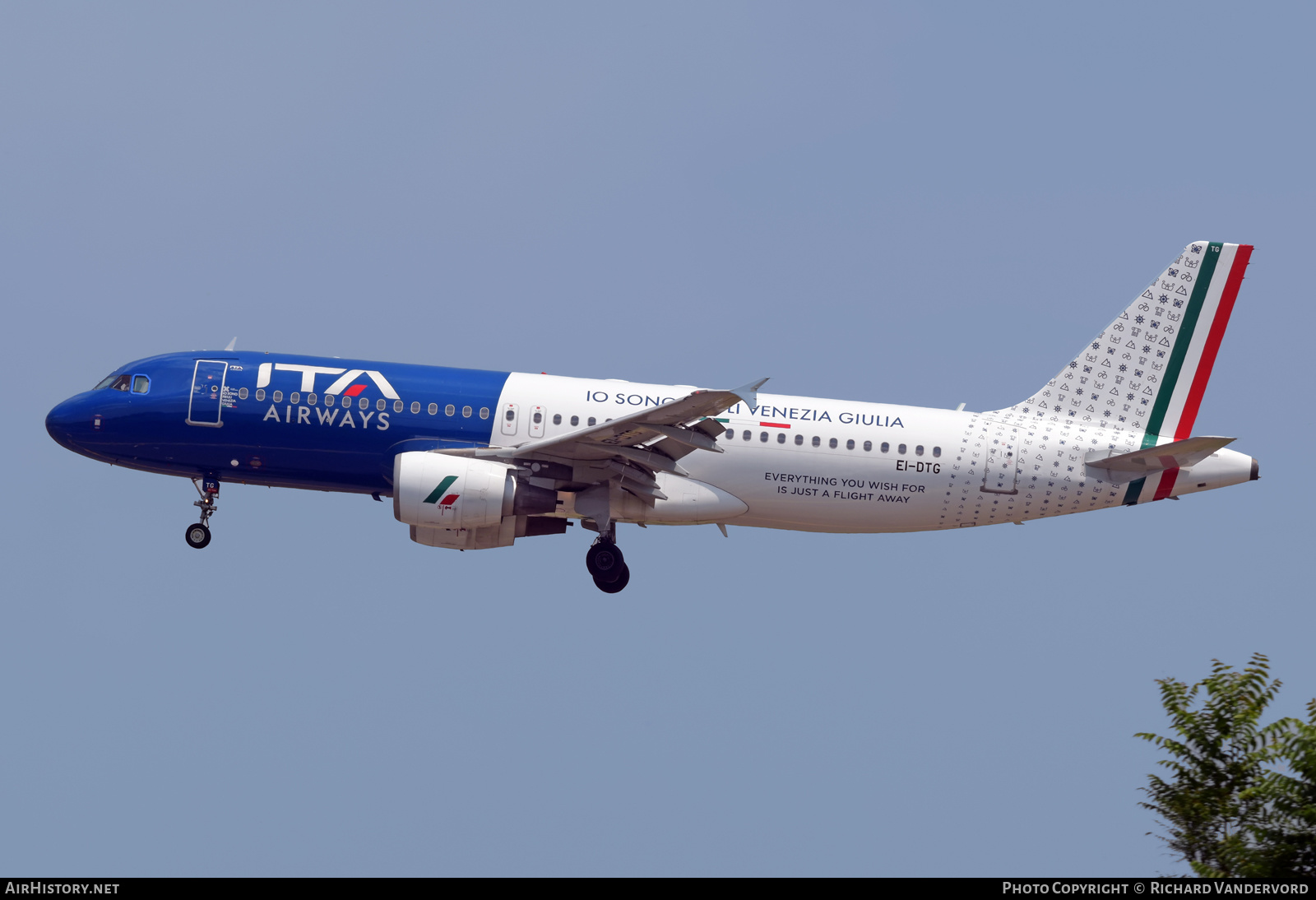 Aircraft Photo of EI-DTG | Airbus A320-216 | ITA Airways | AirHistory.net #577427