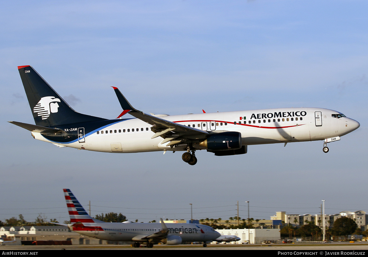 Aircraft Photo of XA-ZAM | Boeing 737-852 | AeroMéxico | AirHistory.net #577450