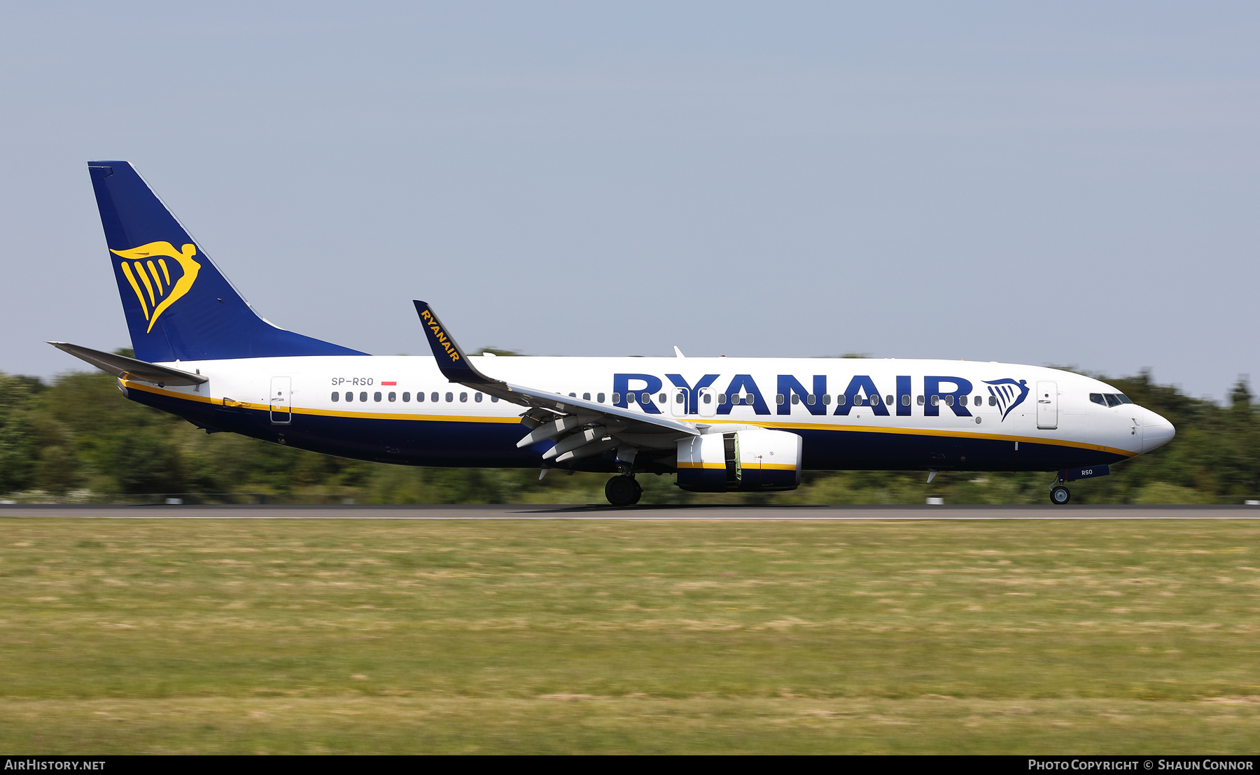 Aircraft Photo of SP-RSO | Boeing 737-800 | Ryanair | AirHistory.net #577462