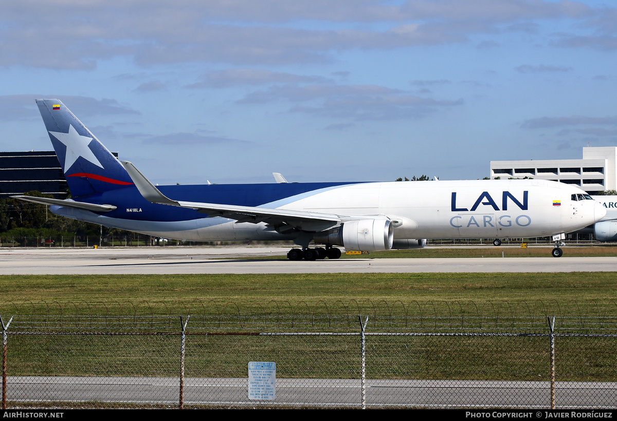Aircraft Photo of N418LA | Boeing 767-316F/ER | LAN Cargo | AirHistory.net #577463
