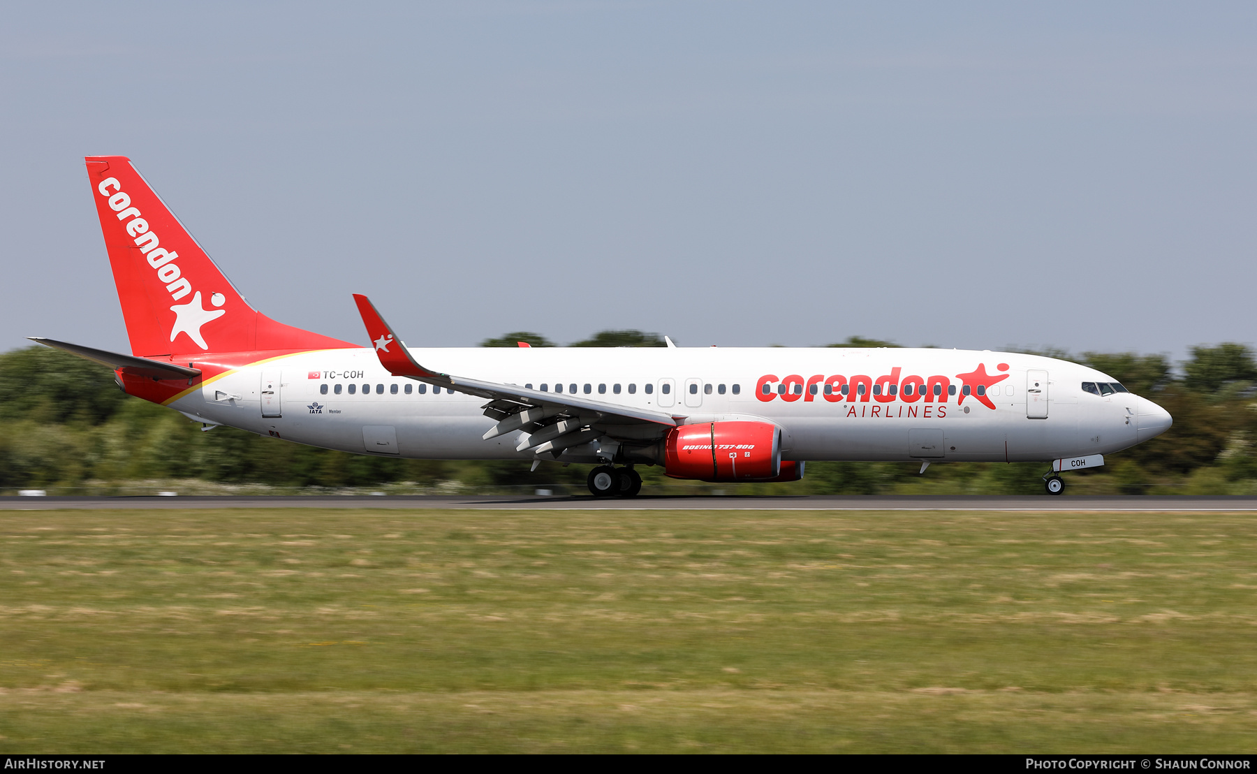 Aircraft Photo of TC-COH | Boeing 737-8EH | Corendon Airlines | AirHistory.net #577464