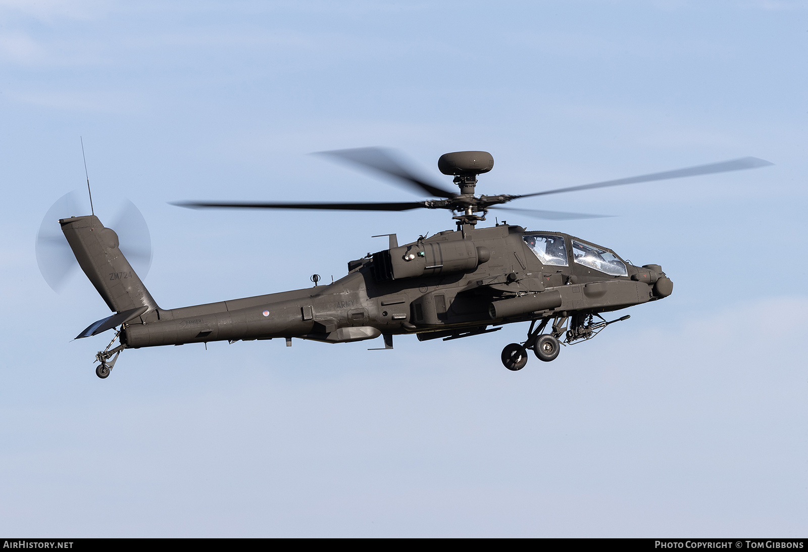 Aircraft Photo of ZM724 | Boeing AH-64E Apache | UK - Army | AirHistory.net #577472