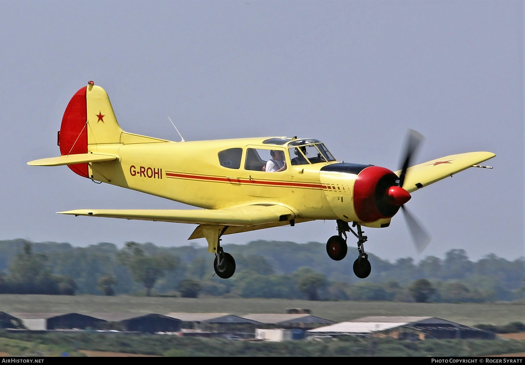 Aircraft Photo of G-ROHI | Yakovlev Yak-18T | AirHistory.net #577474