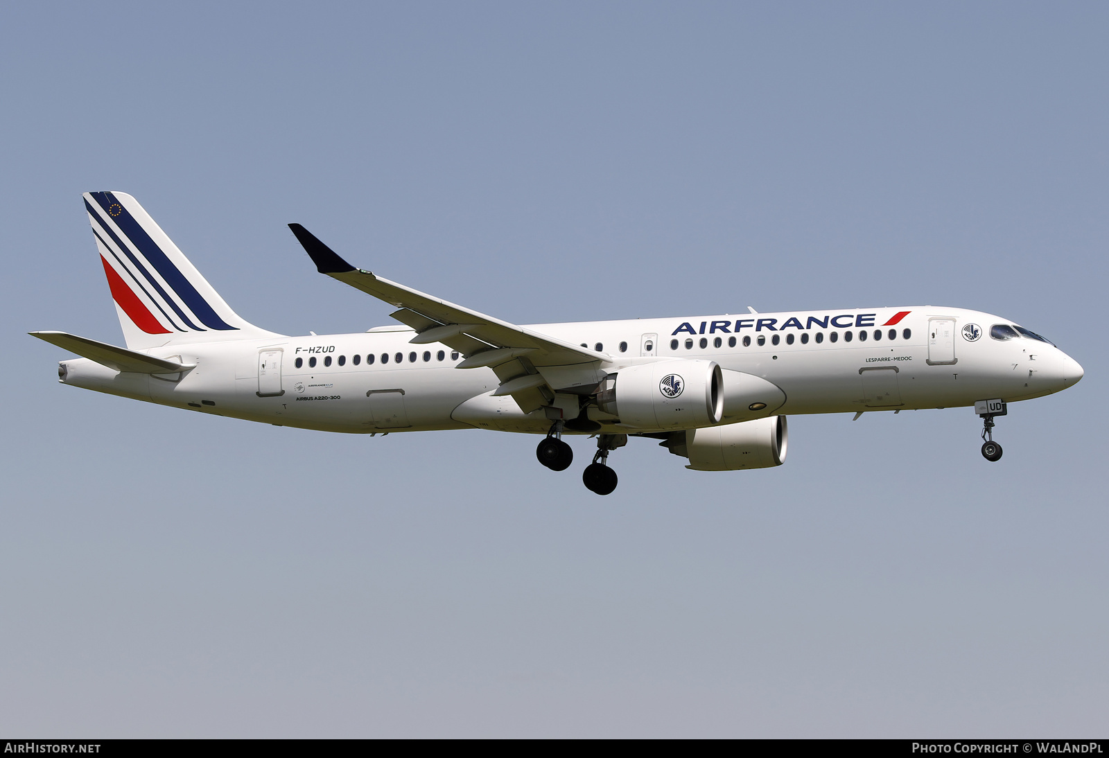 Aircraft Photo of F-HZUD | Airbus A220-371 (BD-500-1A11) | Air France | AirHistory.net #577481