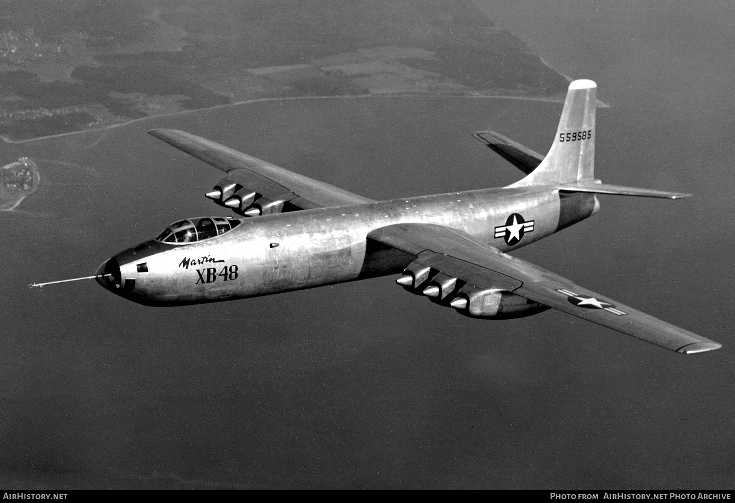 Aircraft Photo of 45-59585 / 559585 | Martin XB-48 | AirHistory.net #577483