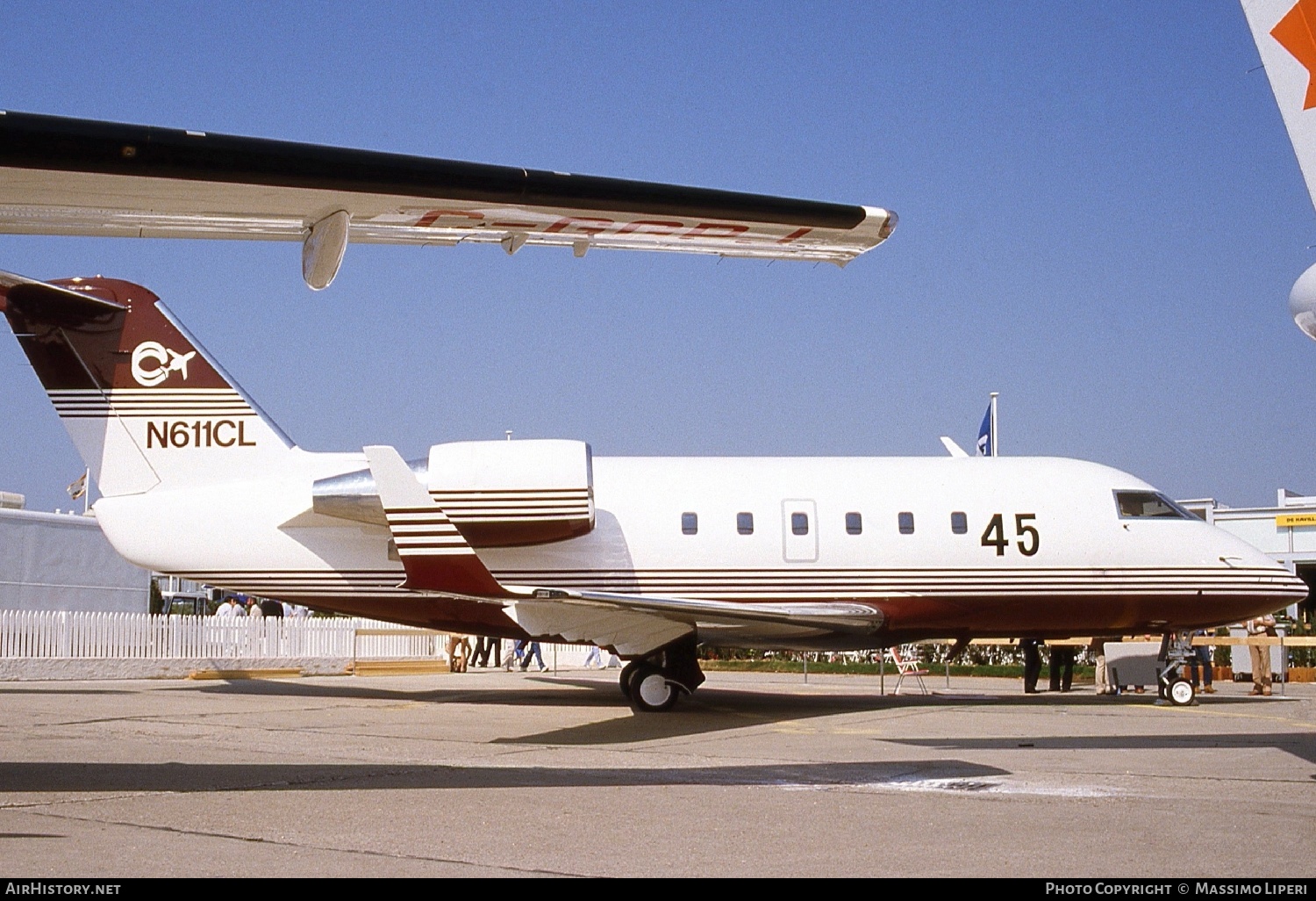 Aircraft Photo of N611CL | Canadair Challenger 601 (CL-600-2A12) | AirHistory.net #577489