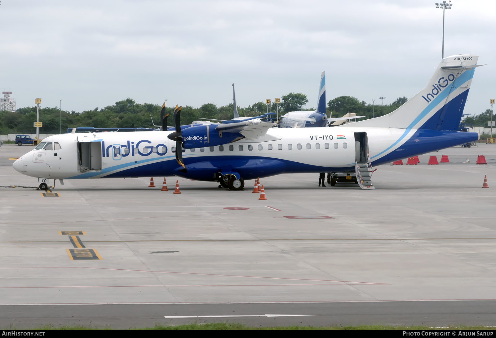 Aircraft Photo of VT-IYO | ATR ATR-72-600 (ATR-72-212A) | IndiGo | AirHistory.net #577534