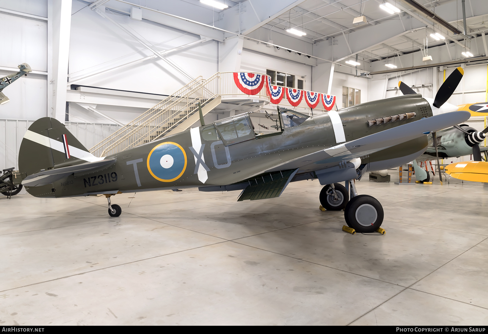 Aircraft Photo of N5813 | Curtiss P-40M Kittyhawk Mk.III | New Zealand - Air Force | AirHistory.net #577542