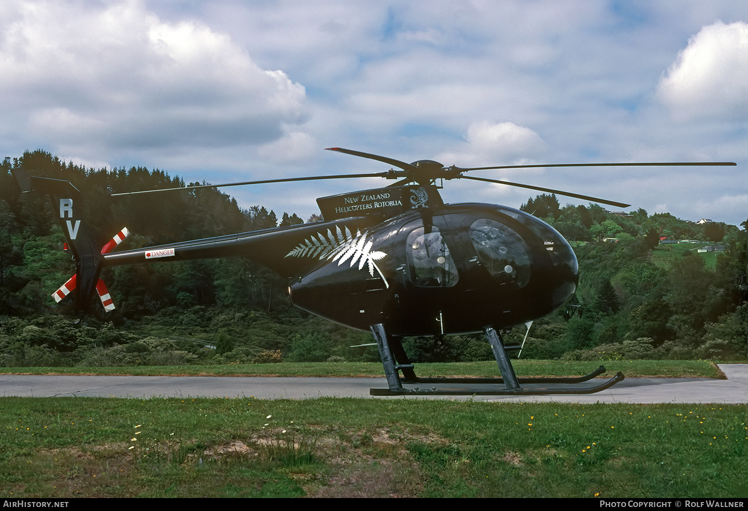 Aircraft Photo of ZK-HRV / RV | Hughes 500D (369D) | New Zealand Helicopters Rotorua | AirHistory.net #577544