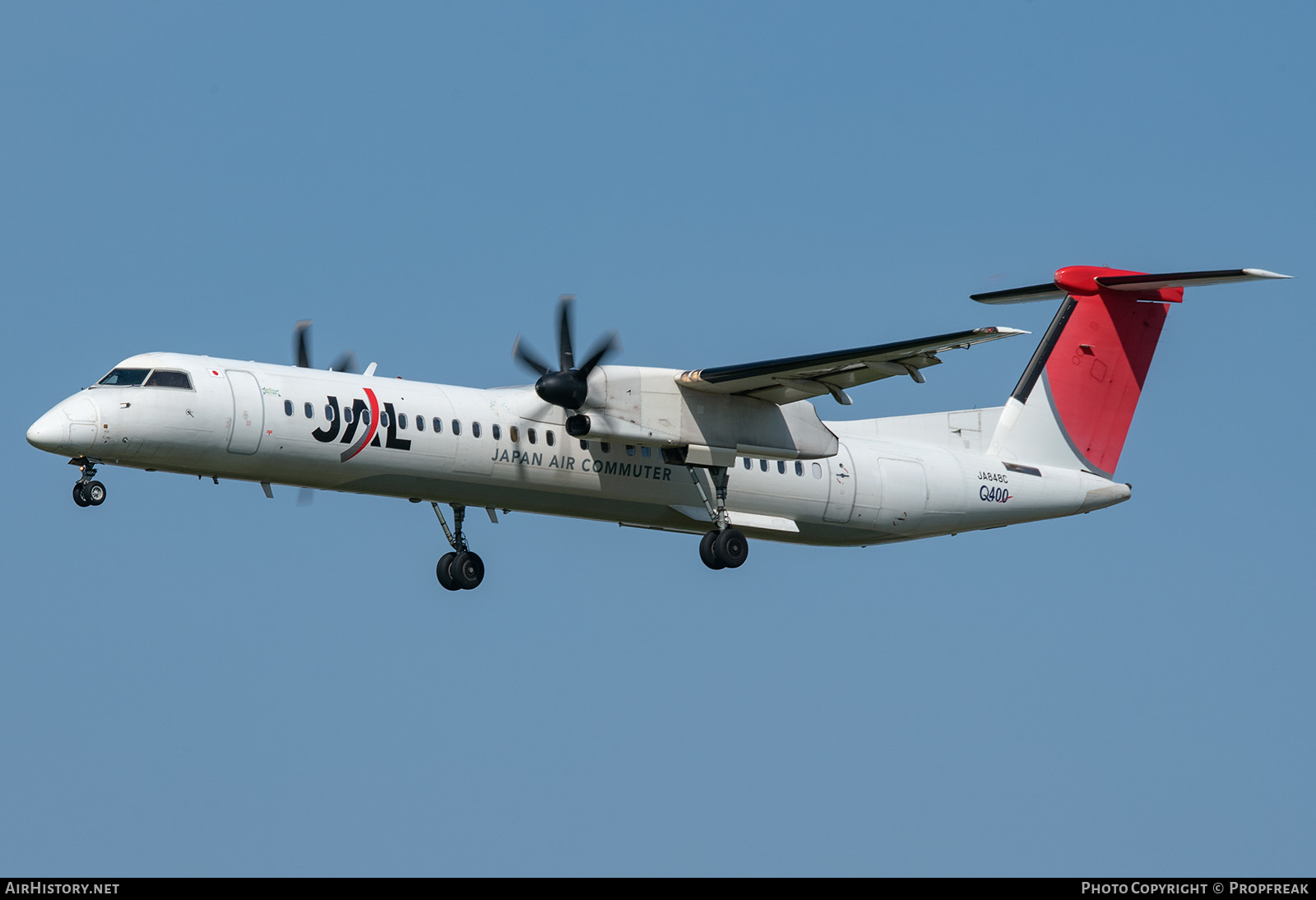 Aircraft Photo of JA848C | Bombardier DHC-8-402 Dash 8 | Japan Airlines - JAL | AirHistory.net #577550