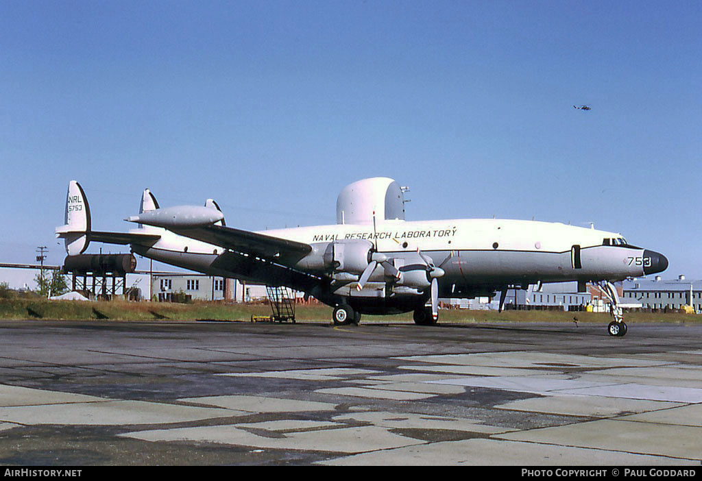 Aircraft Photo of 135753 | Lockheed EC-121K Warning Star | USA - Navy | AirHistory.net #577555