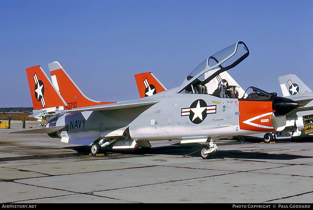 Aircraft Photo of 143710 | Vought NTF-8A Crusader | USA - Navy | AirHistory.net #577565