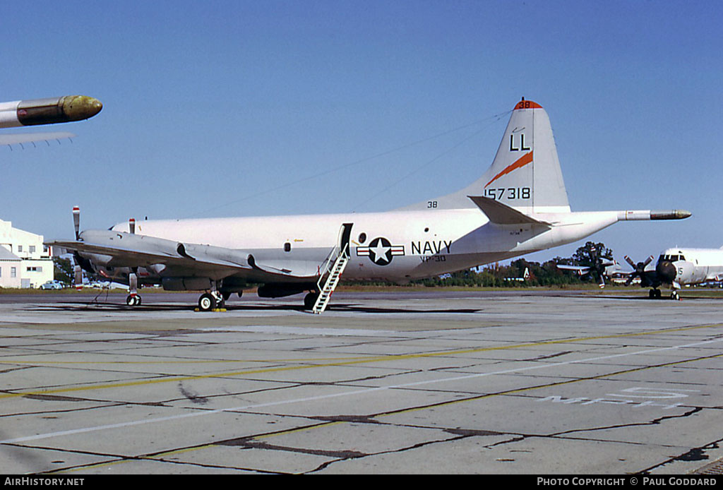 Aircraft Photo of 157318 | Lockheed P-3C Orion | USA - Navy | AirHistory.net #577581