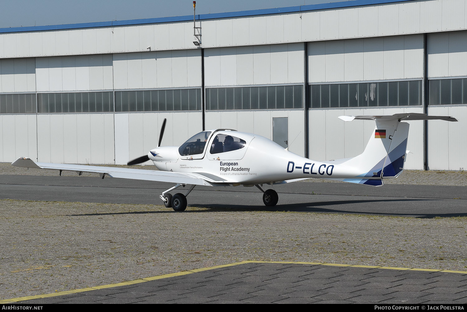 Aircraft Photo of D-ELCO | Diamond DA40-180 Diamond Star | European Flight Academy | AirHistory.net #577584