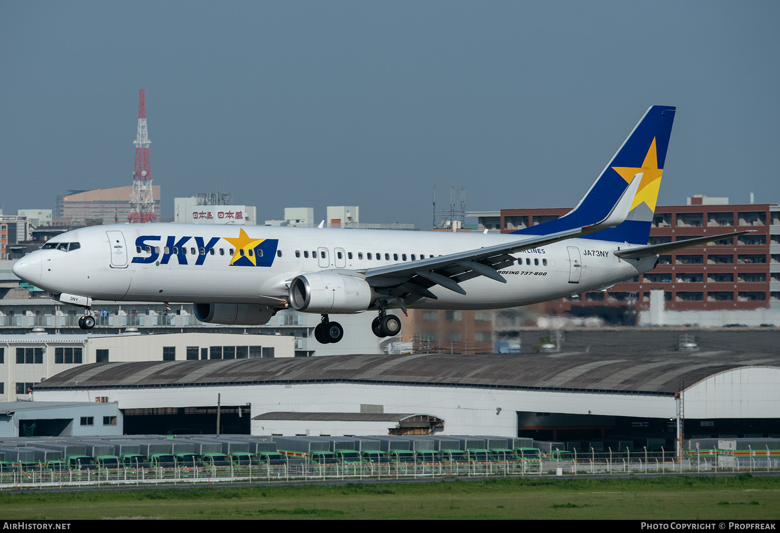 Aircraft Photo of JA73NY | Boeing 737-86N | Skymark Airlines | AirHistory.net #577588