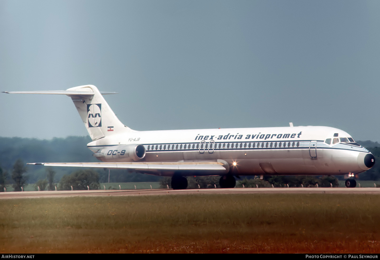 Aircraft Photo of YU-AJB | McDonnell Douglas DC-9-32 | Inex-Adria Airways | AirHistory.net #577593