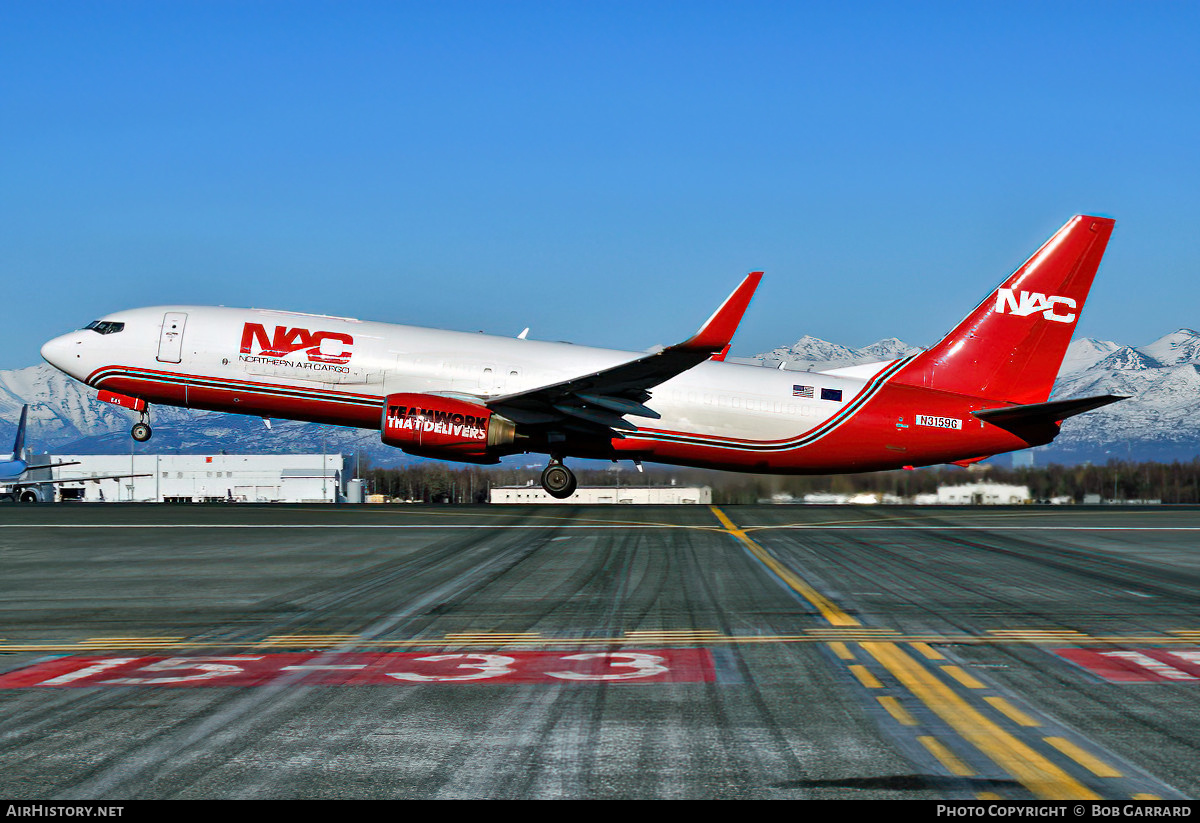 Aircraft Photo of N3159G | Boeing 737-852(SF) | Northern Air Cargo - NAC | AirHistory.net #577596