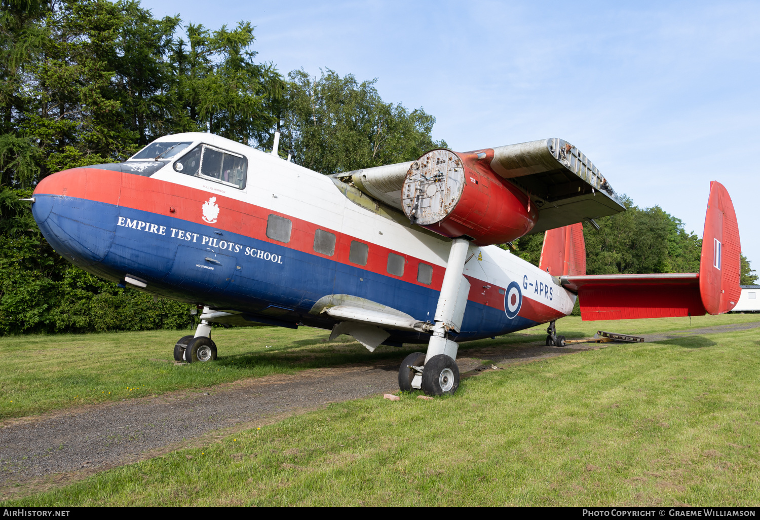 Aircraft Photo of G-APRS | Scottish Aviation Twin Pioneer Series 3 | UK - Air Force | AirHistory.net #577611