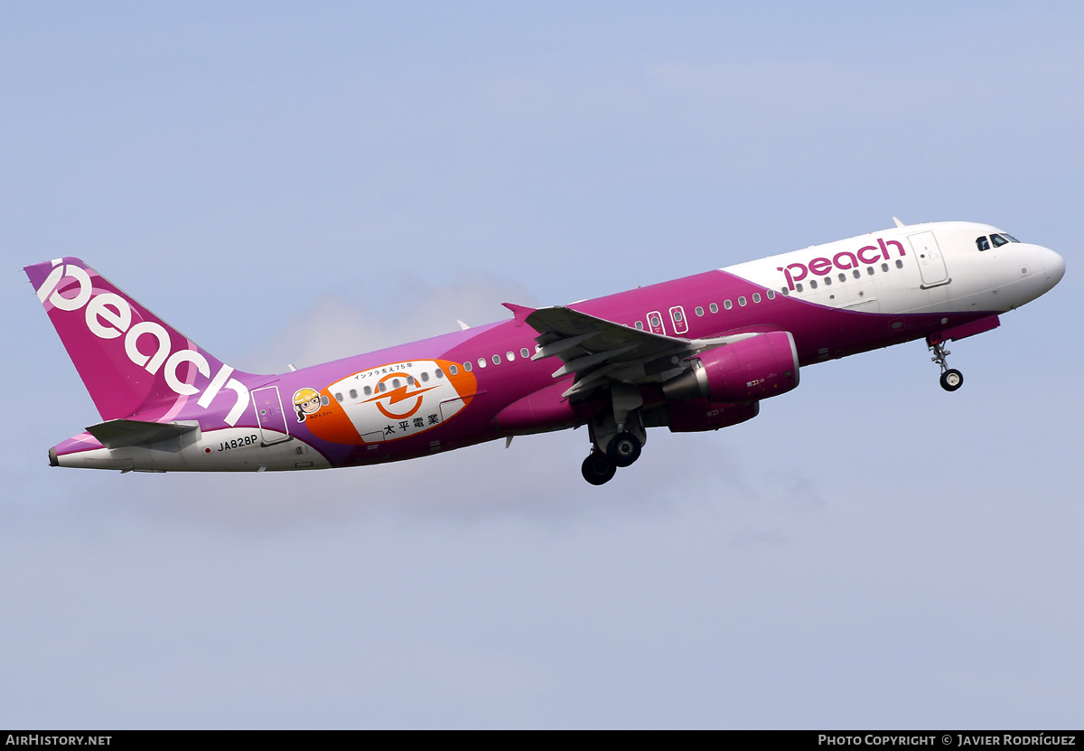 Aircraft Photo of JA828P | Airbus A320-214 | Peach Aviation | AirHistory.net #577616