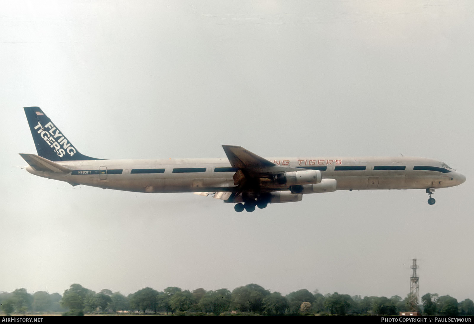 Aircraft Photo of N783FT | McDonnell Douglas DC-8-63AF | Flying Tigers | AirHistory.net #577622