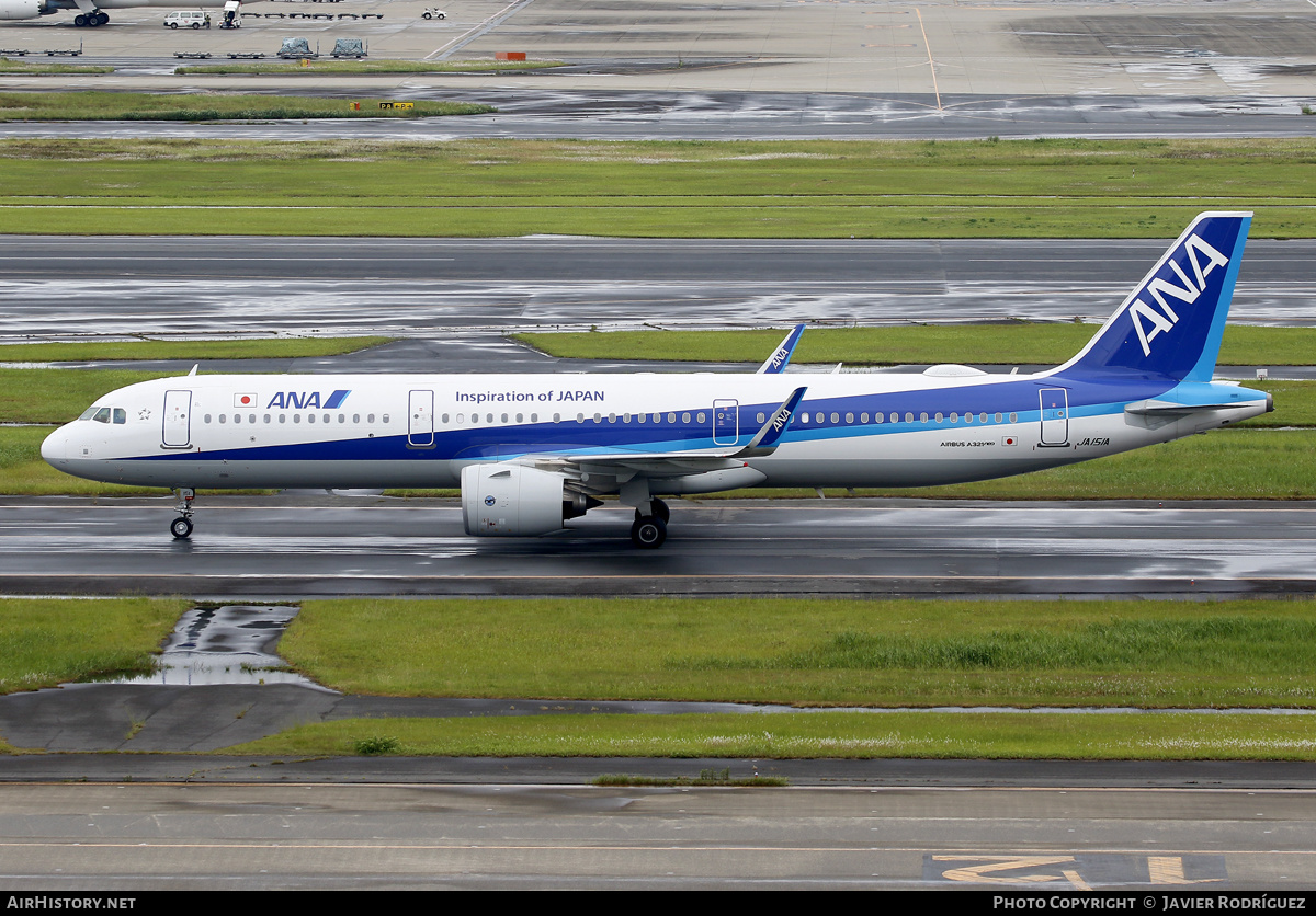 Aircraft Photo of JA151A | Airbus A321-272N | All Nippon Airways - ANA | AirHistory.net #577632