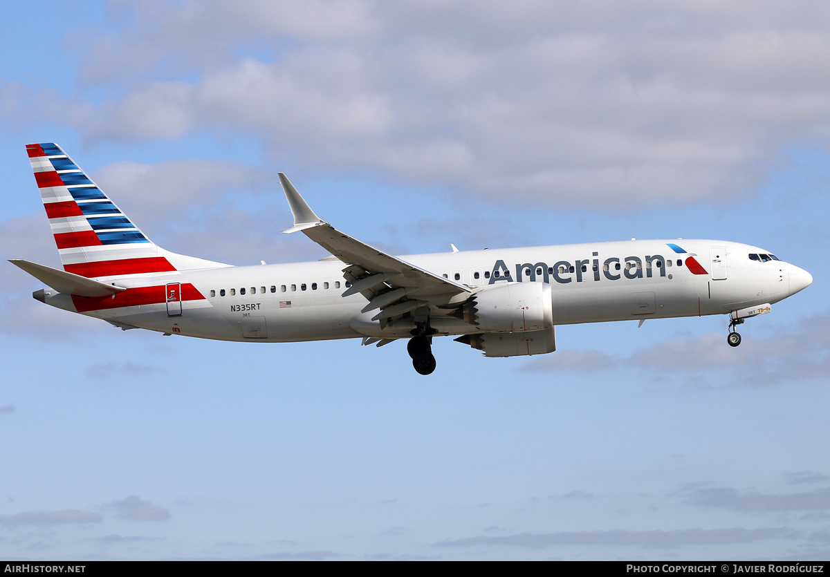 Aircraft Photo of N335RT | Boeing 737-8 Max 8 | American Airlines | AirHistory.net #577634