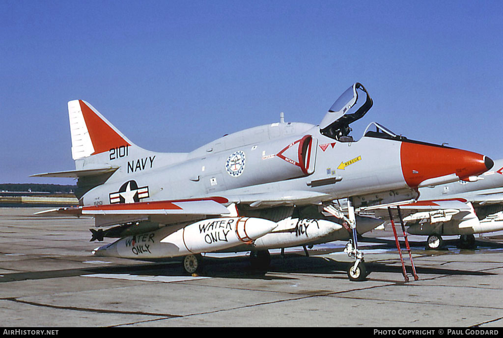Aircraft Photo of 152101 | Douglas NA-4F Skyhawk | USA - Navy | AirHistory.net #577646
