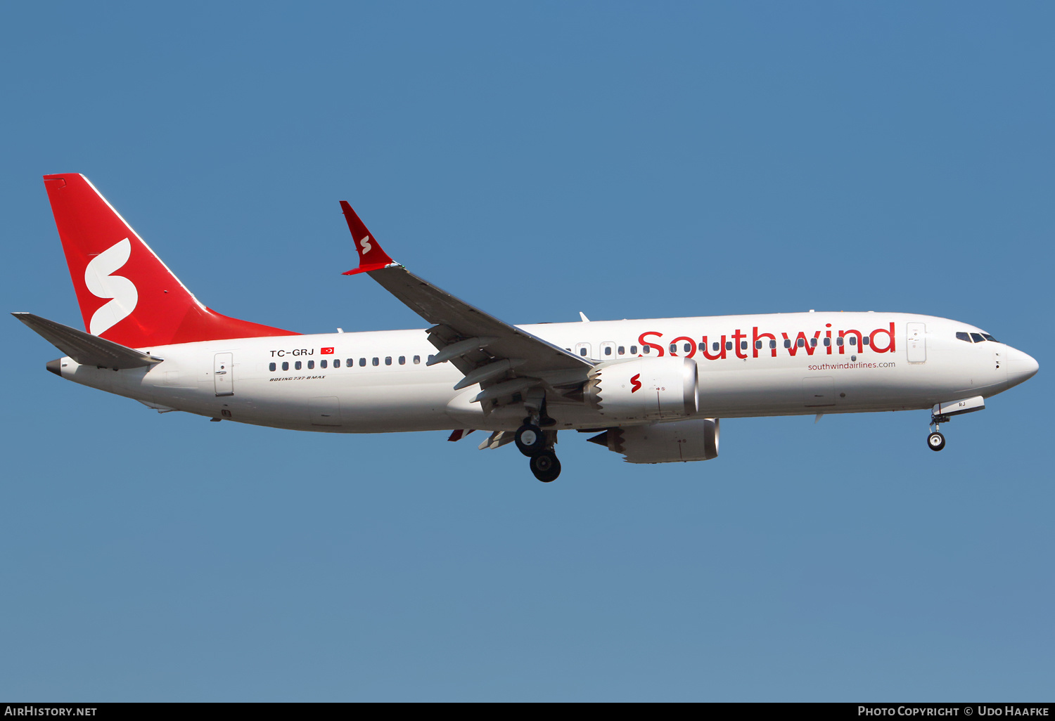 Aircraft Photo of TC-GRJ | Boeing 737-8 Max 8 | Southwind Airlines | AirHistory.net #577665