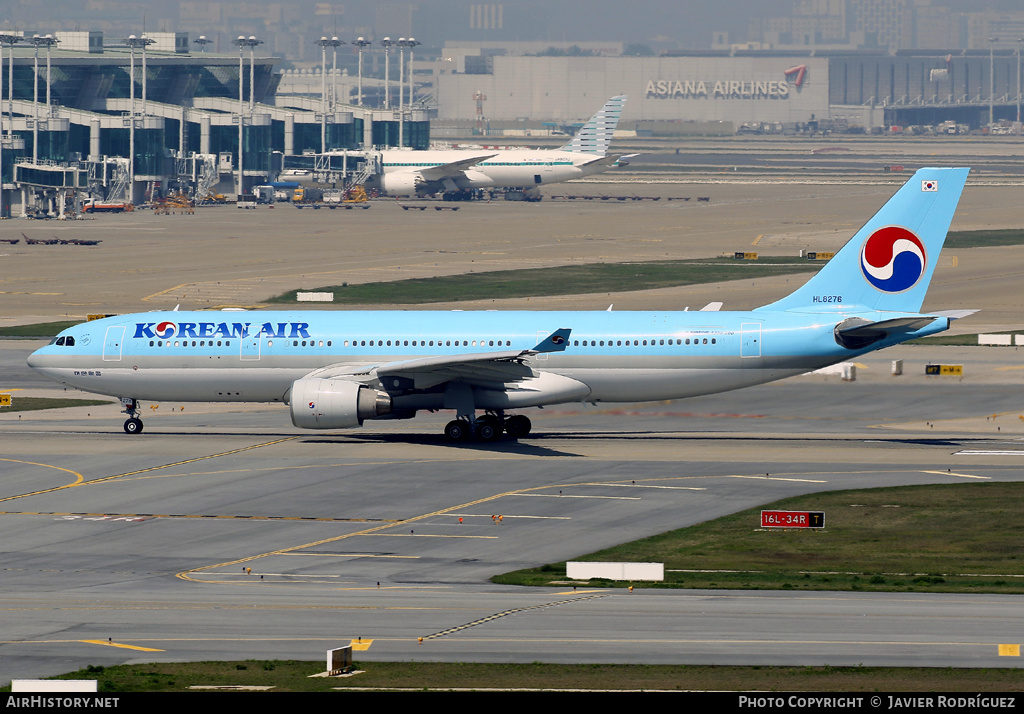 Aircraft Photo of HL8276 | Airbus A330-223 | Korean Air | AirHistory.net #577676