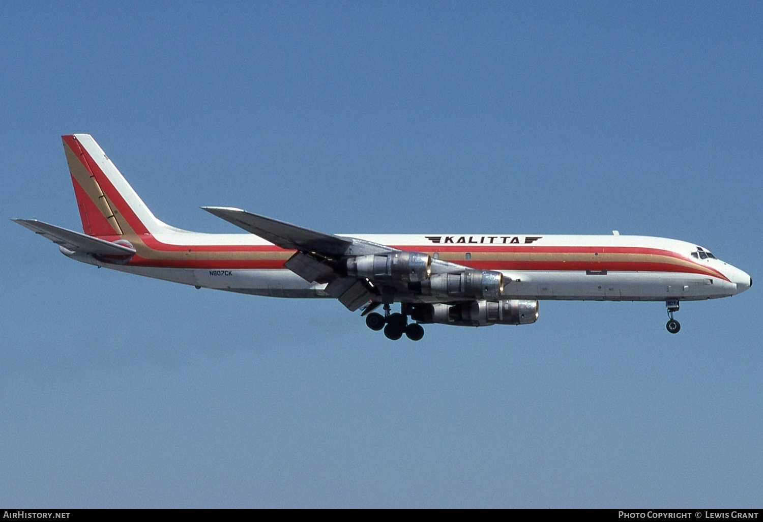 Aircraft Photo of N807CK | Douglas DC-8-55(F) | Kalitta Air | AirHistory.net #577678