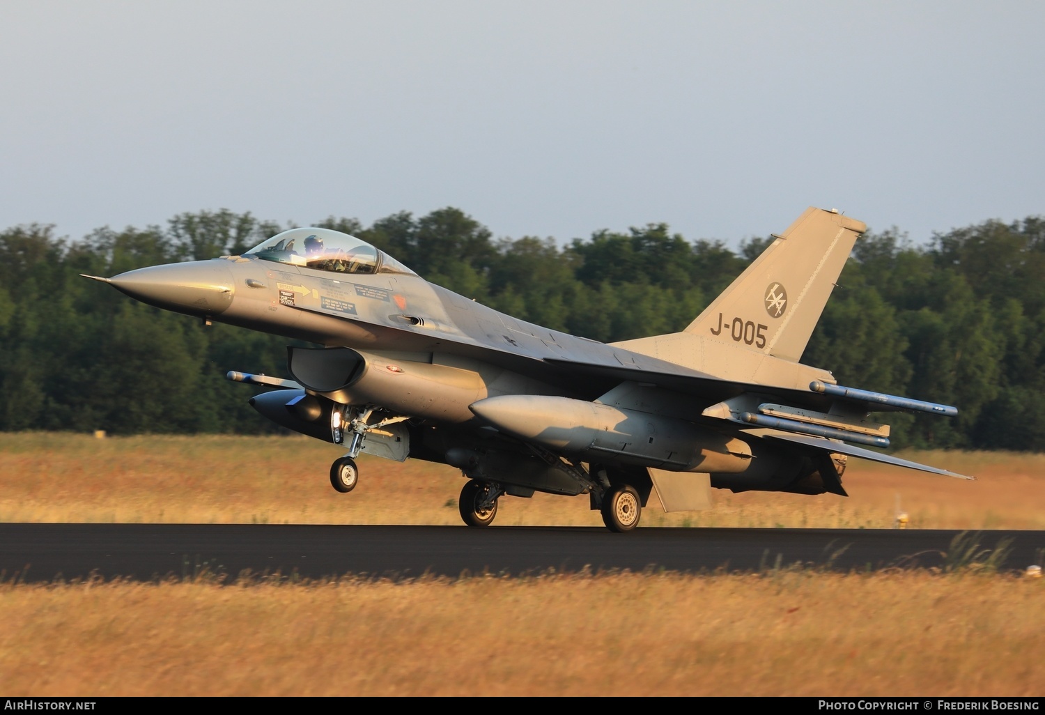 Aircraft Photo of J-005 | General Dynamics F-16AM Fighting Falcon | Netherlands - Air Force | AirHistory.net #577697