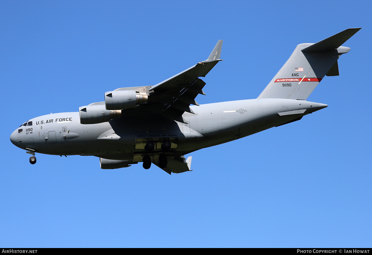 Aircraft Photo of 89-1190 / 91190 | McDonnell Douglas C-17A Globemaster III | USA - Air Force | AirHistory.net #577708