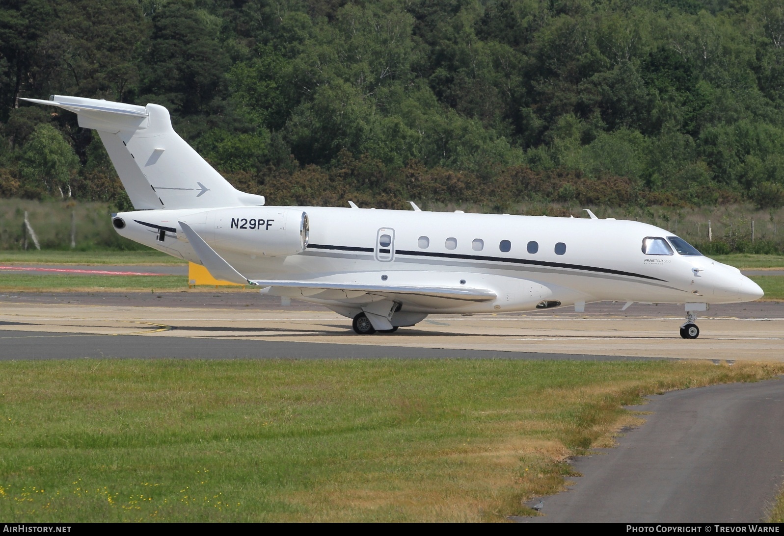 Aircraft Photo of N29PF | Embraer EMB-550 Praetor 600 | AirHistory.net #577716