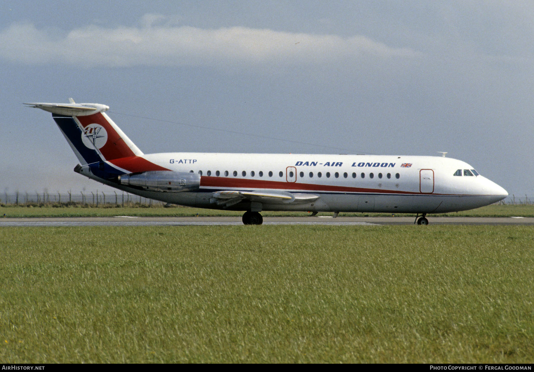 Aircraft Photo of G-ATTP | BAC 111-207AJ One-Eleven | Dan-Air London | AirHistory.net #577726