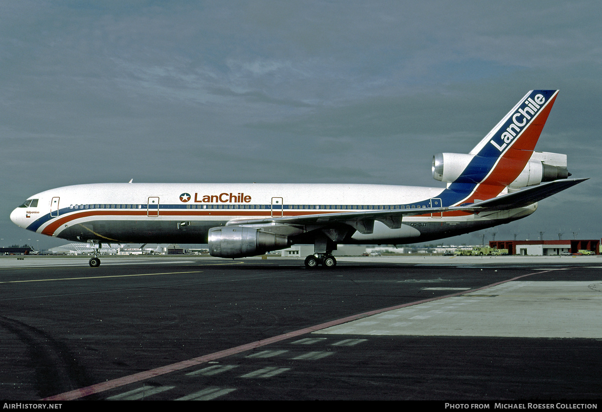 Aircraft Photo of CC-CJT | McDonnell Douglas DC-10-30 | LAN Chile - Línea Aérea Nacional | AirHistory.net #577761