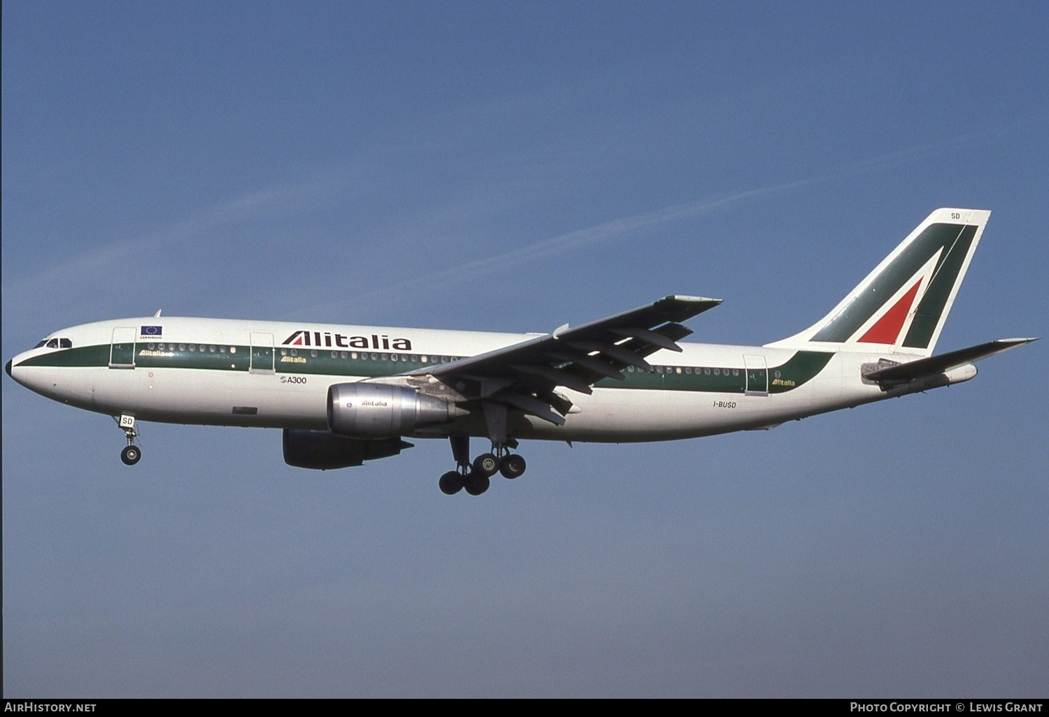 Aircraft Photo of I-BUSD | Airbus A300B4-203 | Alitalia | AirHistory.net #577763
