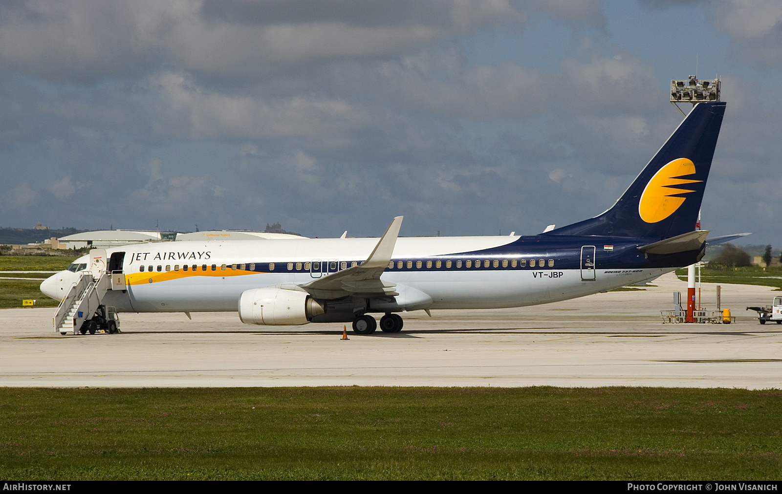 Aircraft Photo of VT-JBP | Boeing 737-85R | Jet Airways | AirHistory.net #577772