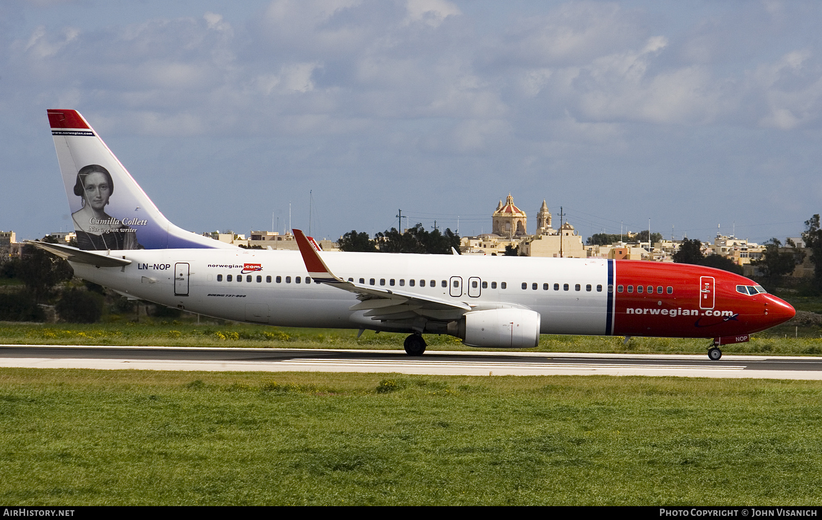 Aircraft Photo of LN-NOP | Boeing 737-86N | Norwegian | AirHistory.net #577784