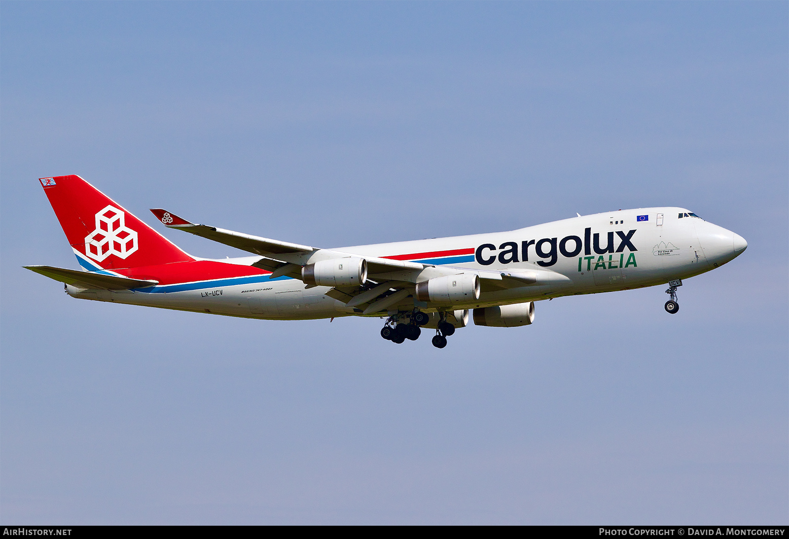 Aircraft Photo of LX-UCV | Boeing 747-4R7F/SCD | Cargolux Italia | AirHistory.net #577786