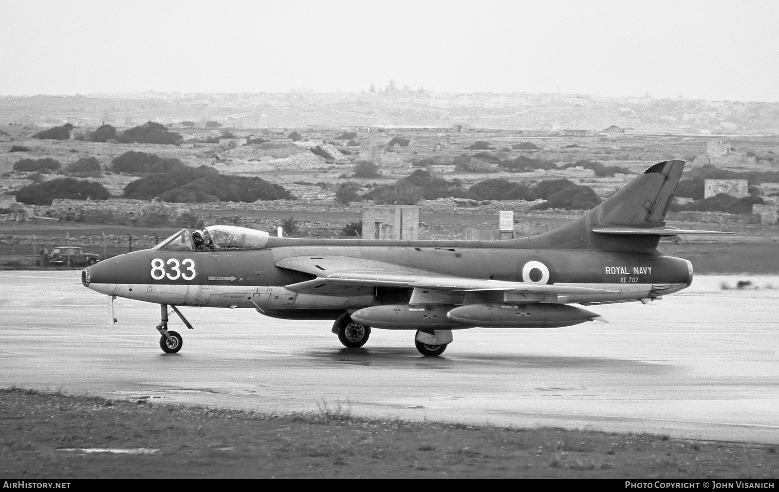 Aircraft Photo of XE707 | Hawker Hunter GA11 | UK - Navy | AirHistory.net #577800