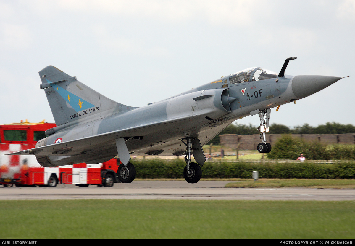Aircraft Photo of 11 | Dassault Mirage 2000C | France - Air Force | AirHistory.net #577826