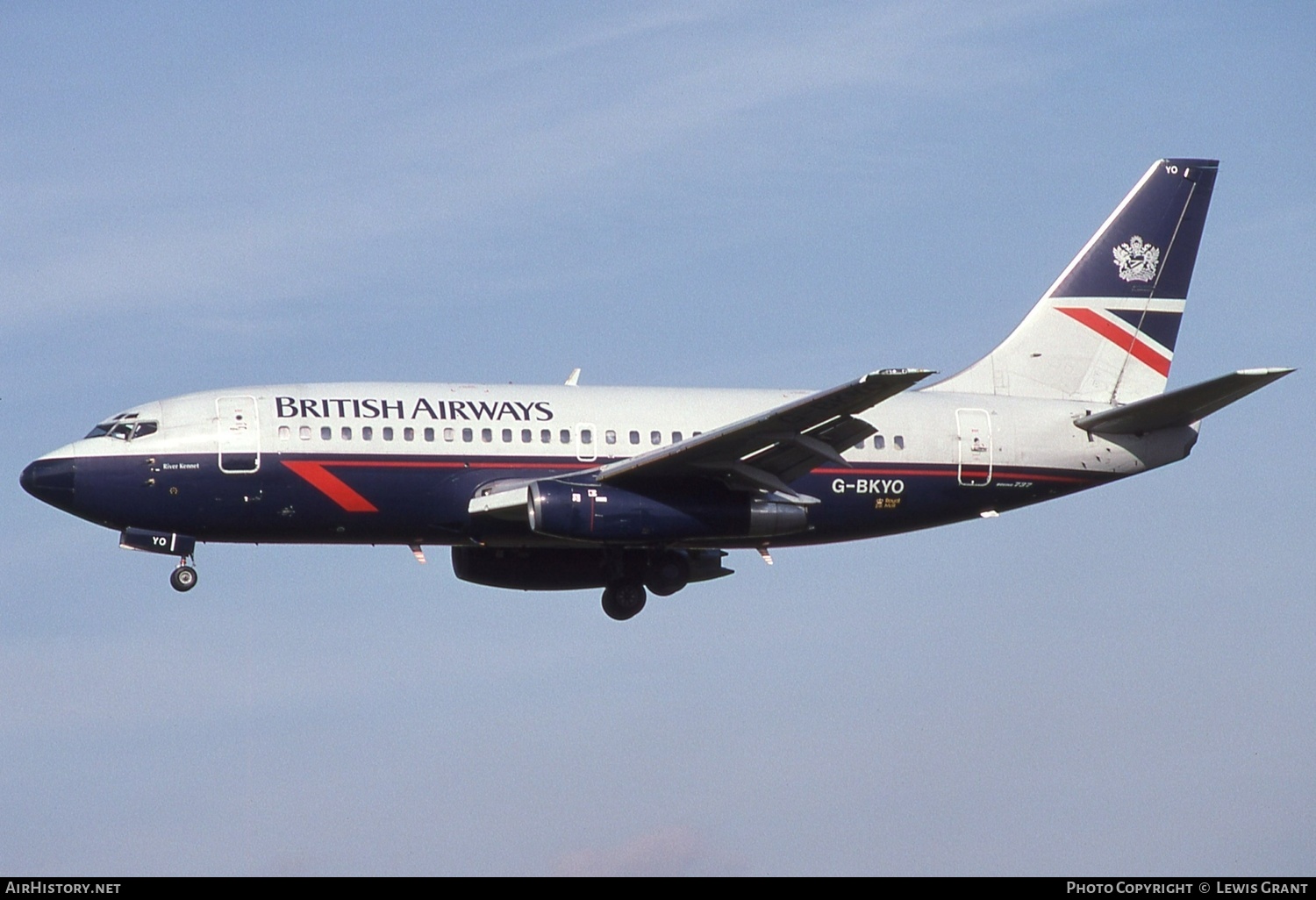 Aircraft Photo of G-BKYO | Boeing 737-236/Adv | British Airways | AirHistory.net #577831