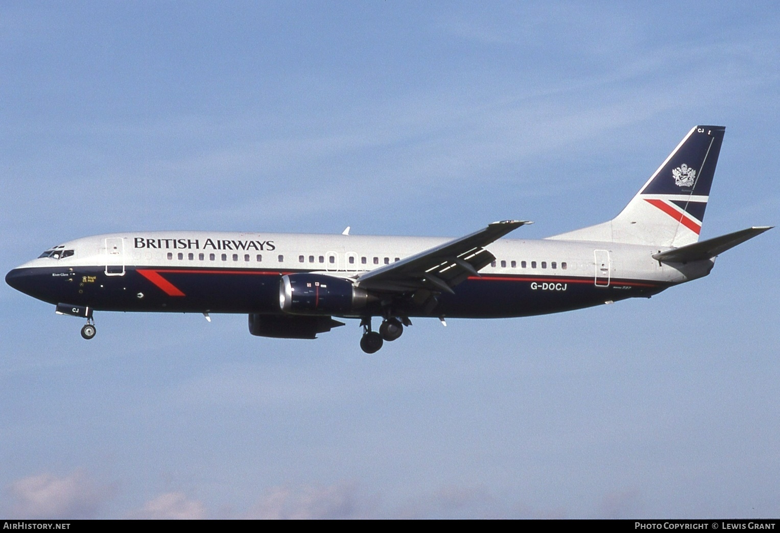 Aircraft Photo of G-DOCJ | Boeing 737-436 | British Airways | AirHistory.net #577837