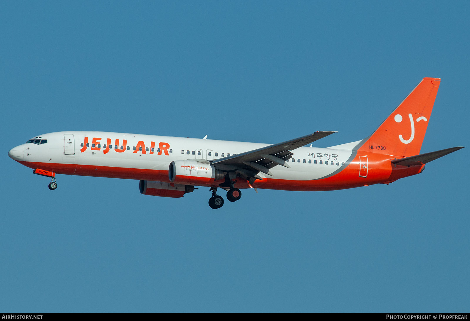 Aircraft Photo of HL7780 | Boeing 737-85F | Jeju Air | AirHistory.net #577868