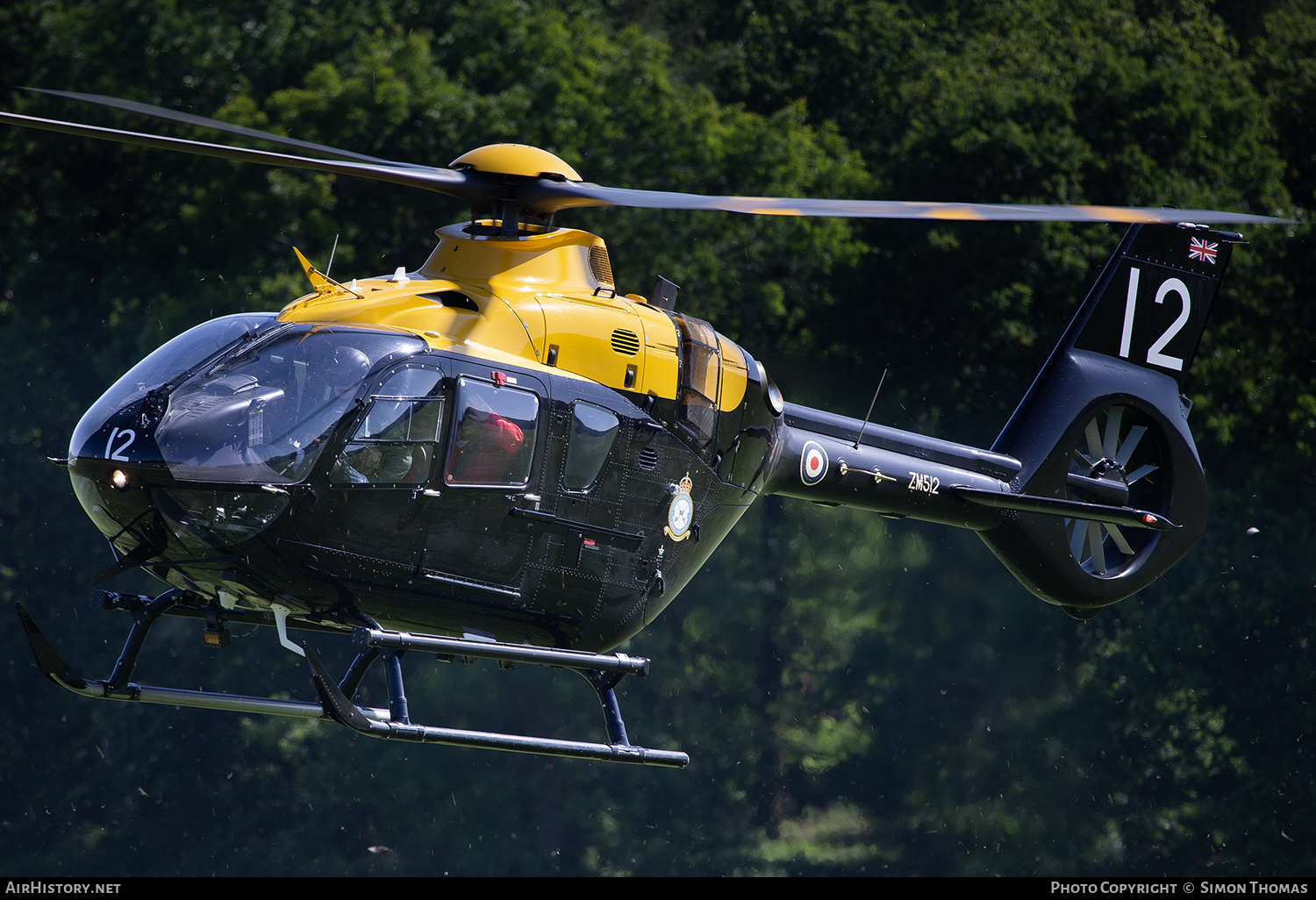 Aircraft Photo of ZM512 | Airbus Helicopters H-135 Juno HT1 (EC-135T-3H) | UK - Air Force | AirHistory.net #577873