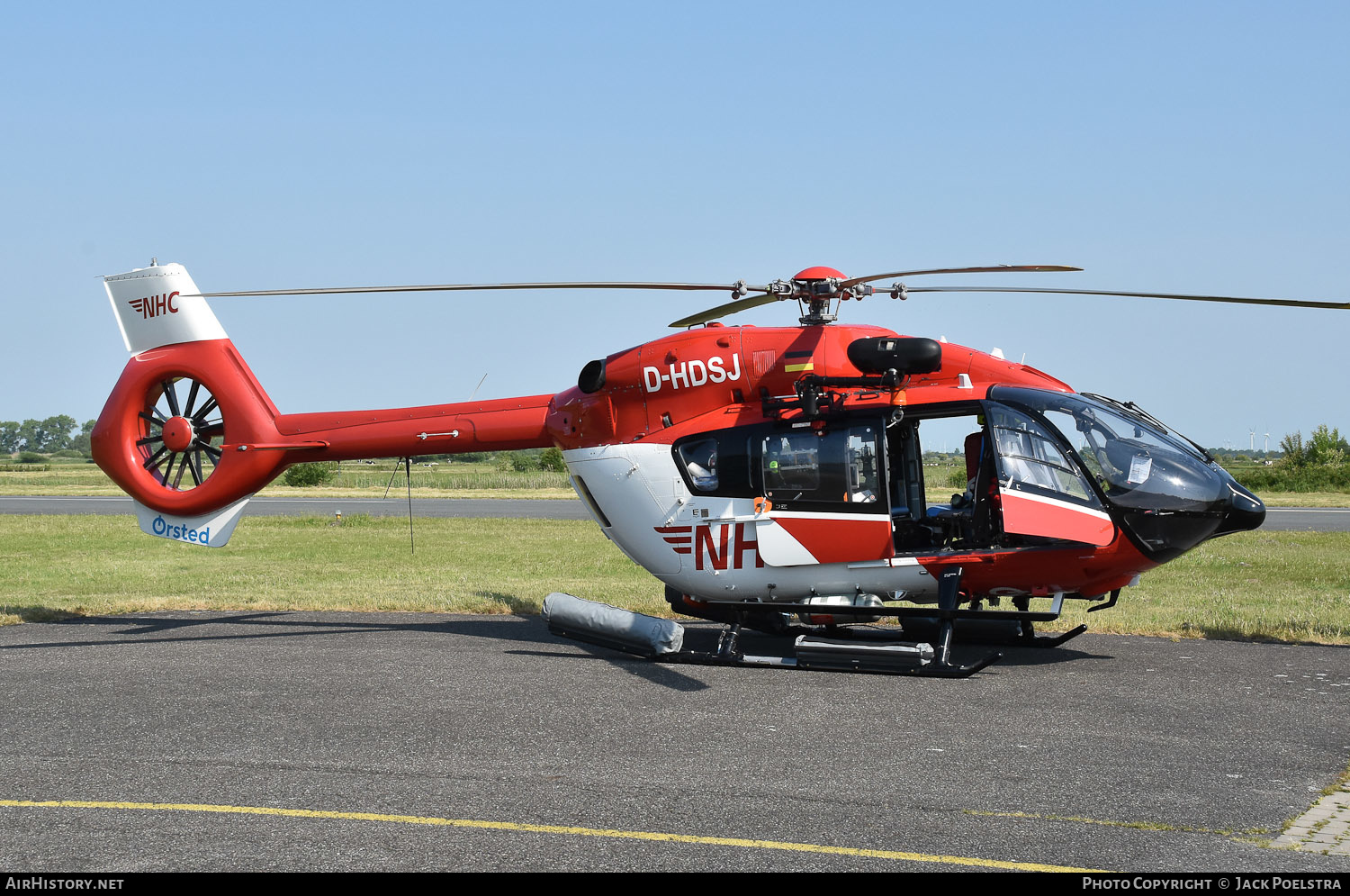 Aircraft Photo of D-HDSJ | Airbus Helicopters EC-145T-2 | Northern HeliCopter - NHC | AirHistory.net #577882