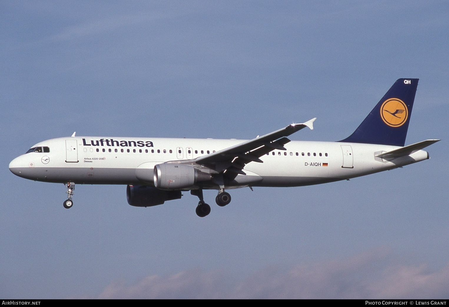 Aircraft Photo of D-AIQH | Airbus A320-211 | Lufthansa | AirHistory.net #577884