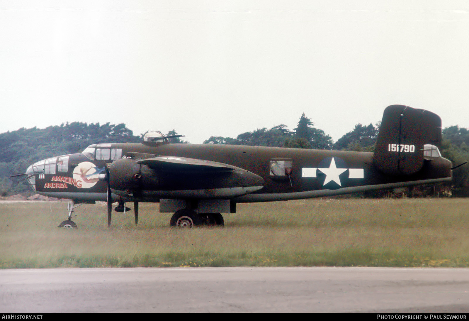 Aircraft Photo of N7681C / 151790 | North American TB-25N Mitchell | USA - Air Force | AirHistory.net #577886